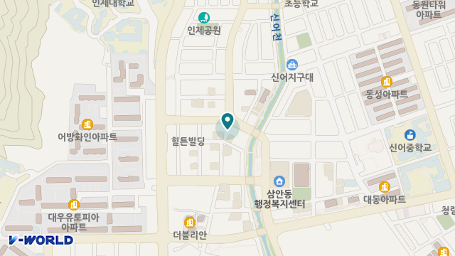 김해고은주간보호센터 어방점 위치 지도
