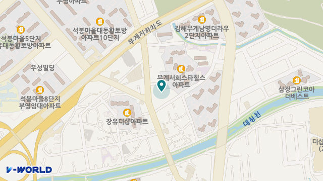 희망장유노인복지센터 위치 지도