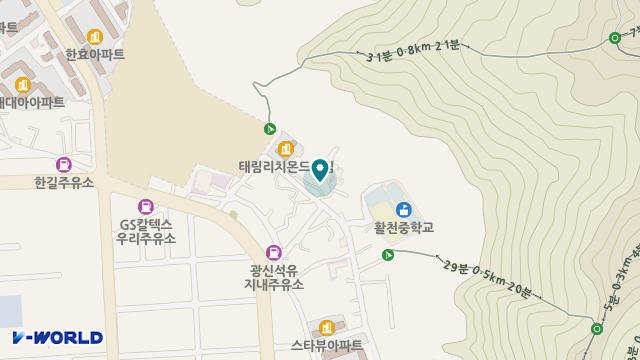 양지재가노인복지센터 위치 지도