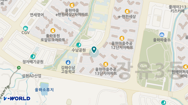 서부재가복지센터 위치 지도