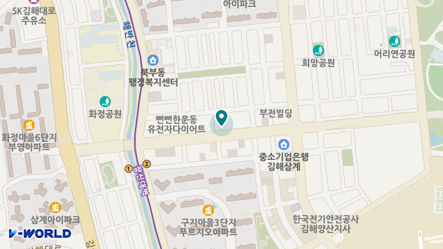 행복다드림 재가복지센터 위치 지도