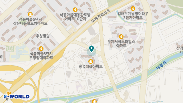 (주)평화노인재가복지센터 위치 지도