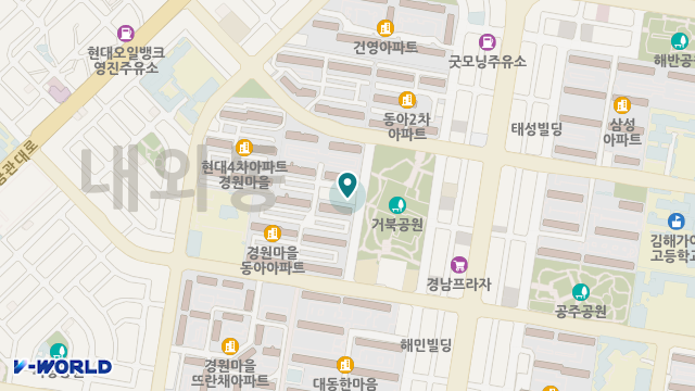 동아재가노인복지센터 위치 지도