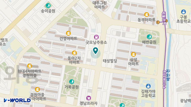 락희재가복지센터 위치 지도