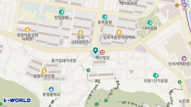 (주)하모니주간보호센터 위치 지도