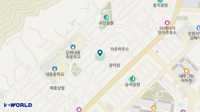 (주)하정재가노인복지센터 위치 지도