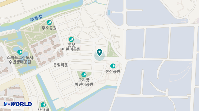 라온노인주간복지센터 위치 지도