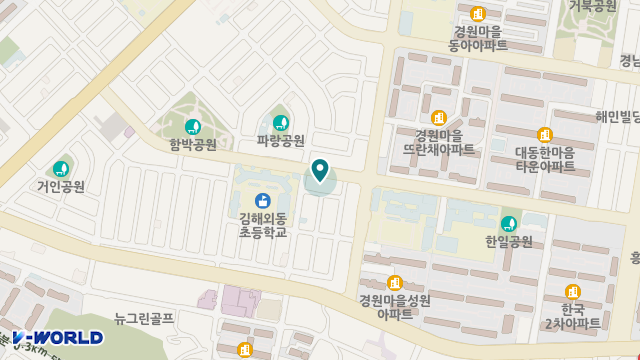 한울재가노인복지센터 위치 지도
