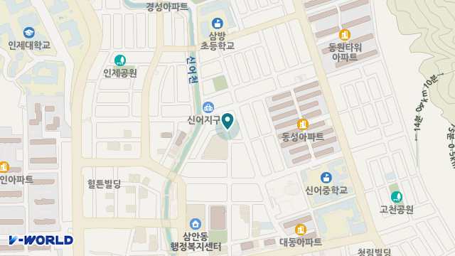 스마일시니어 김해재가복지센터 위치 지도
