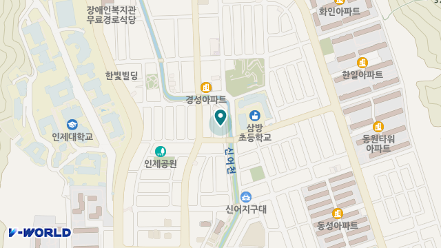 수양재가노인복지센터 위치 지도
