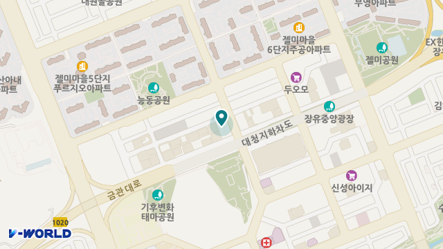 더정재가노인복지센터 위치 지도