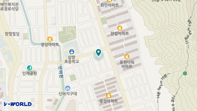 동반재가노인복지센터 위치 지도