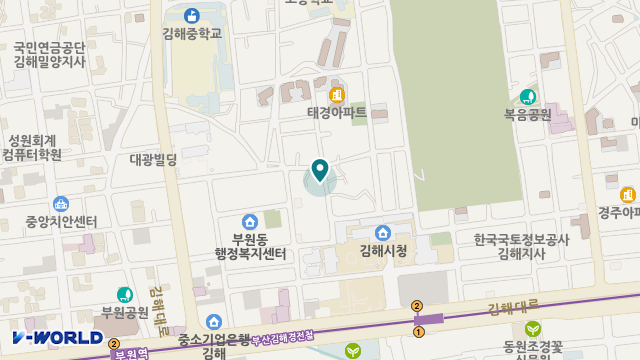건강돌봄재가노인복지센터 위치 지도