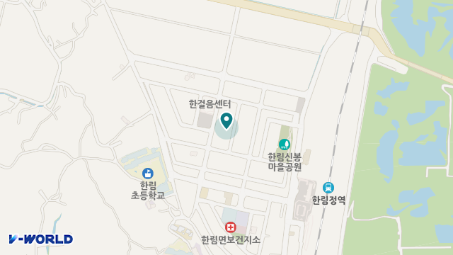 한림주간보호센터 위치 지도