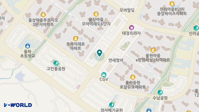 율하사랑채주간보호센터 위치 지도