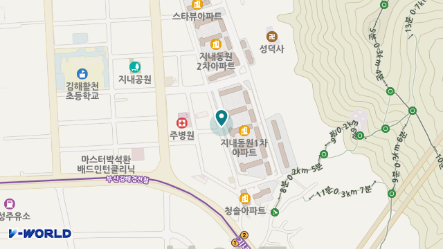 이삭재가노인복지센터 위치 지도