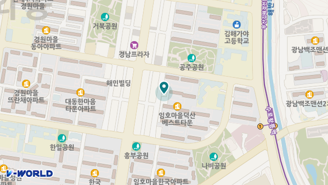 보리화재가노인복지센터 위치 지도