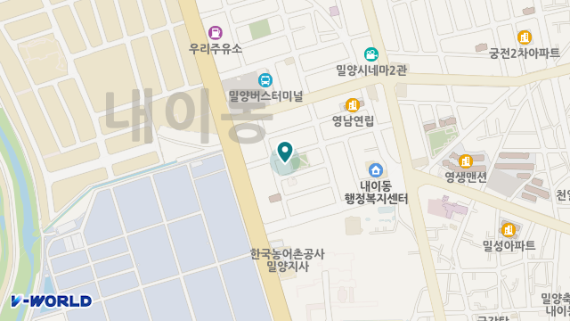 송남복지용구센터 위치 지도
