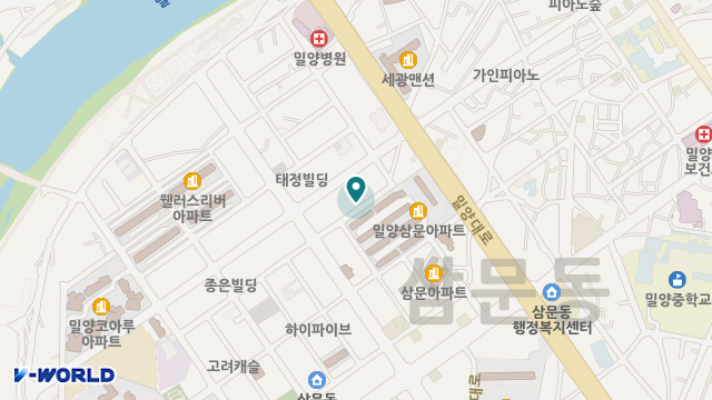 한울데이케어재가복지센터 위치 지도