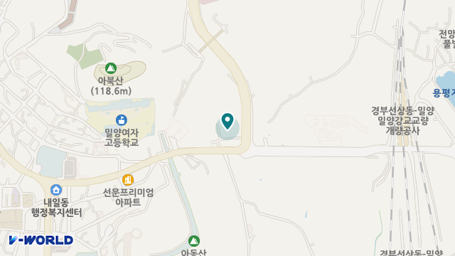 우리들노인주간보호센터 위치 지도