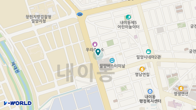 보배재가복지센터 위치 지도