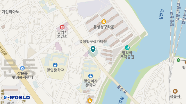 신기의료기 밀양점 위치 지도