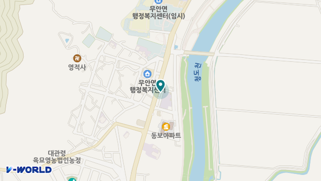 독일보청기의료기무안센터 위치 지도
