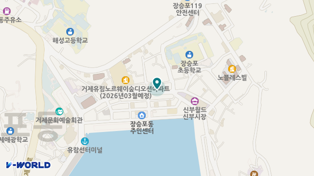 거제참사랑재가노인복지센터 위치 지도