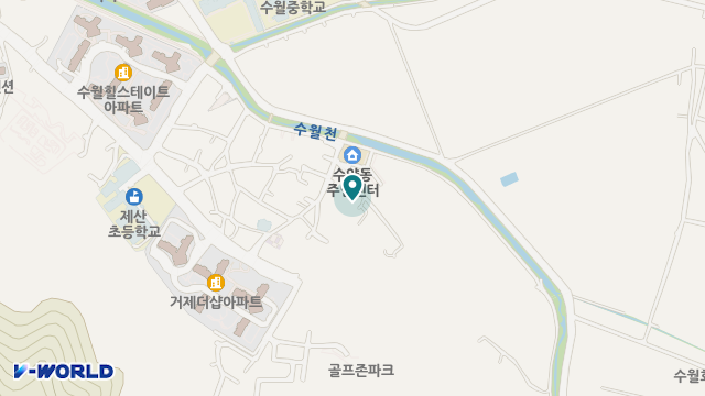 (A)포용재가복지센터 위치 지도