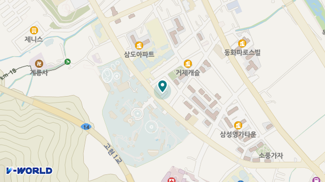 거제드림재활주간보호센터 위치 지도