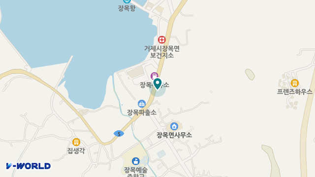 장목참솔재가복지센터 위치 지도