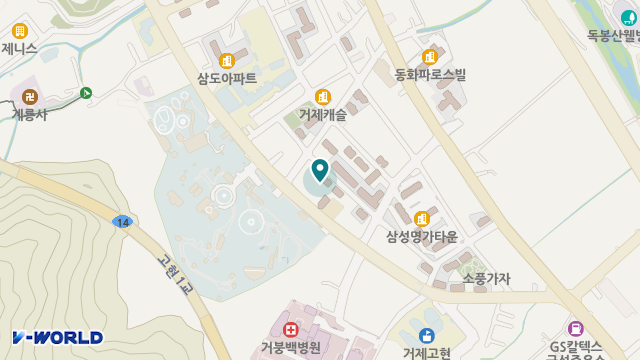정온재가방문요양센터 위치 지도