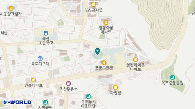 거제예사랑주간보호센터 위치 지도