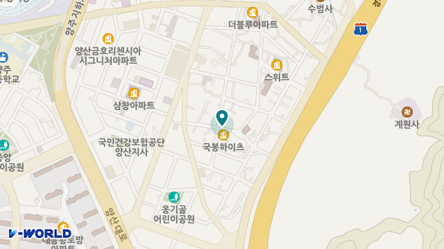 사랑재가복지센터 위치 지도