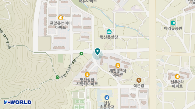 초록주간보호센터 위치 지도