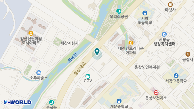 다정재가복지센터 위치 지도