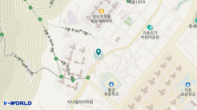 다올노인재가복지센터 위치 지도