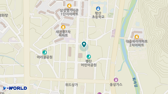 행복그린주야간보호센터 위치 지도