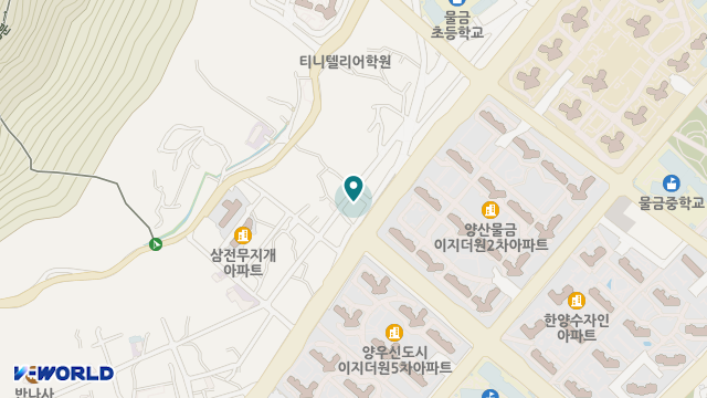 물금주간보호센터 위치 지도