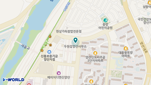 (A)비지팅엔젤스 양산방문요양지점 위치 지도