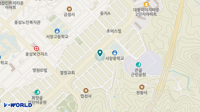 행복나무재가노인복지센터 위치 지도