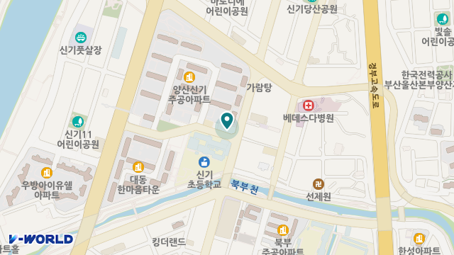 금강재가복지센터 위치 지도