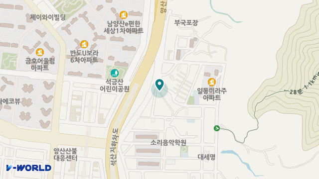 햇빛노인재가센터 위치 지도