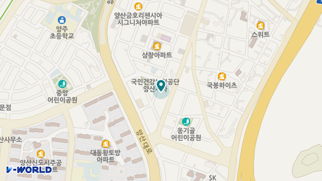 유원재가복지센터 위치 지도