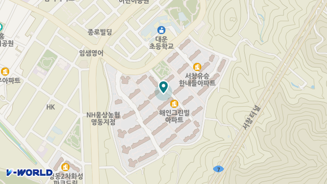 삼호재가노인복지센터 위치 지도