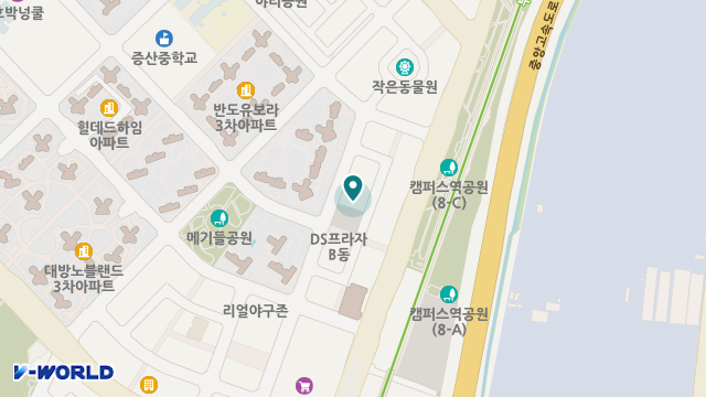 천케어재가복지 위치 지도