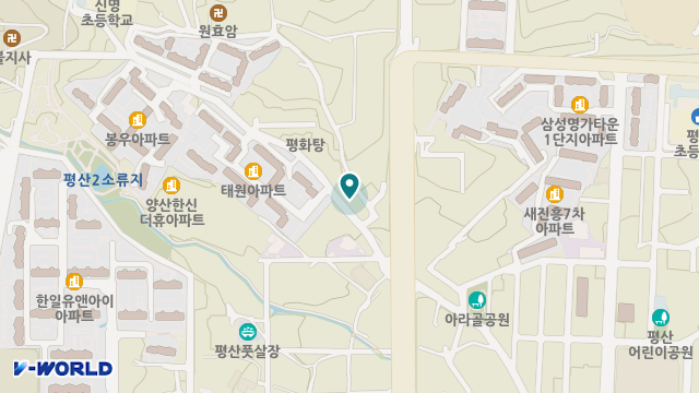 한사랑재가복지센터 위치 지도
