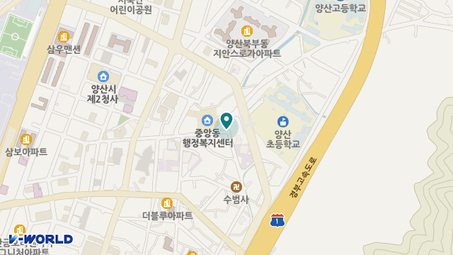 시원재가복지센터 위치 지도