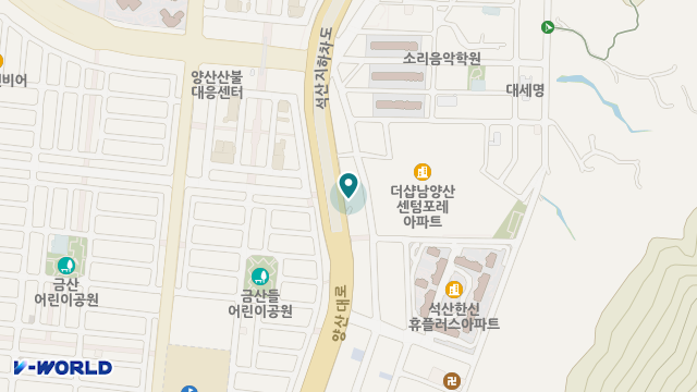 양산나눔케어재활주간보호센터 위치 지도