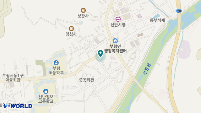 신반재가센터 위치 지도
